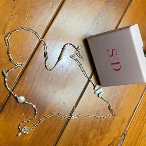 Stella & Dot Modern Bohemian Mixed Media layering Chain